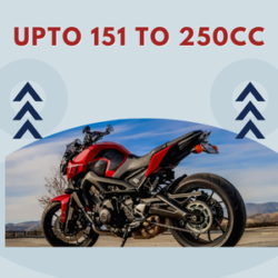 2. Upto 151 to 250 CC